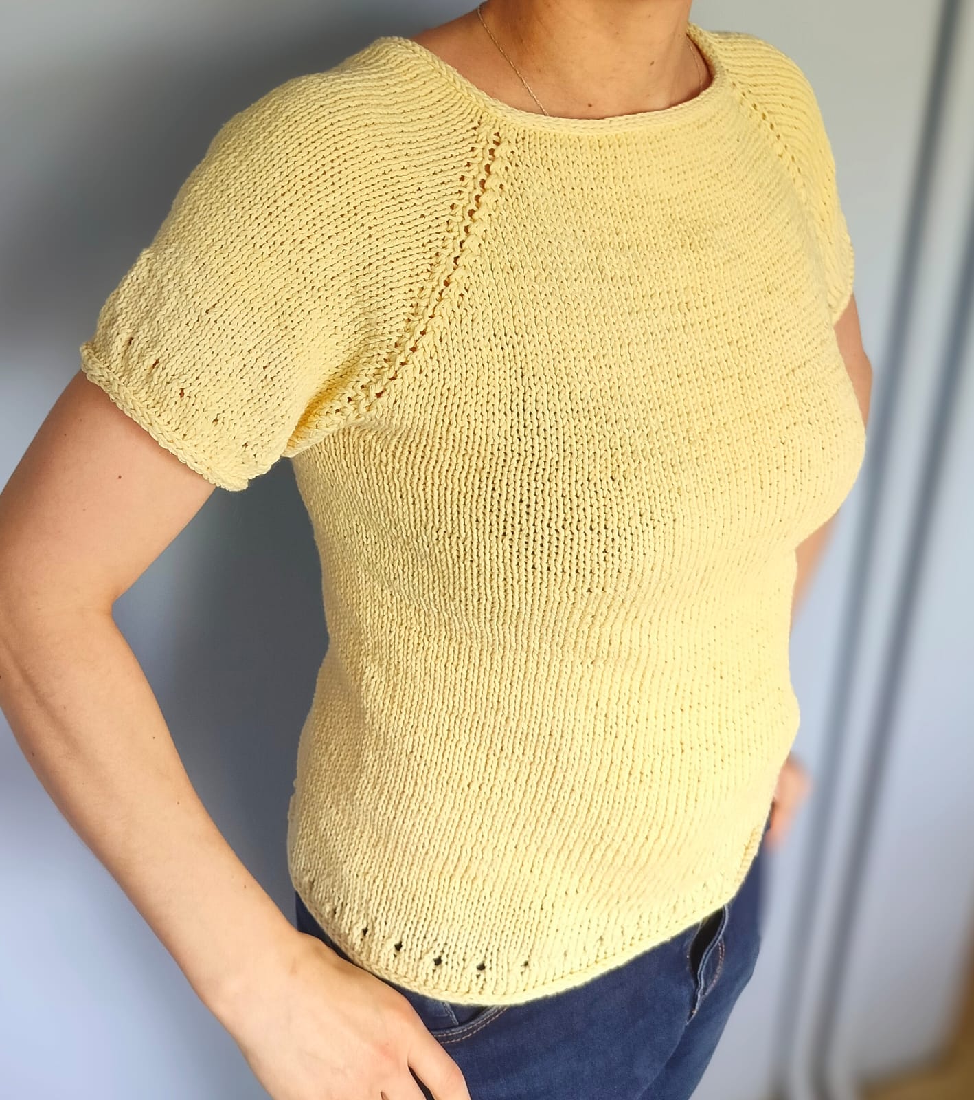 Read more about the article Warsztaty. Dziergamy letni top ze wzoru SUNNY DAY