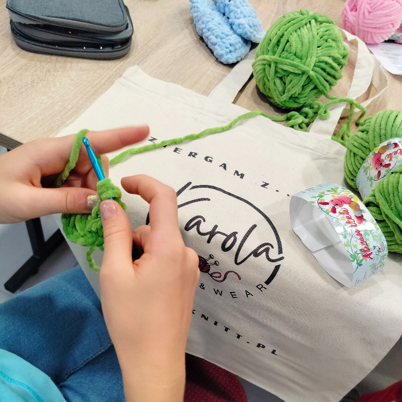 Zajęcia szydełkowe dla dzieci. Nabór na nowy rok szkolny