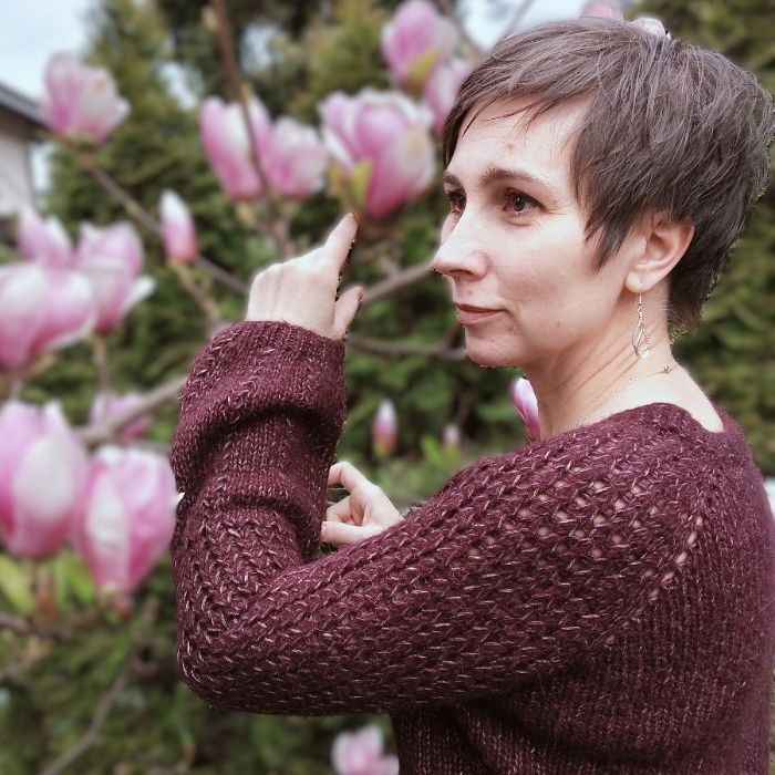 Sweter Spring Fog. Premiera wzoru